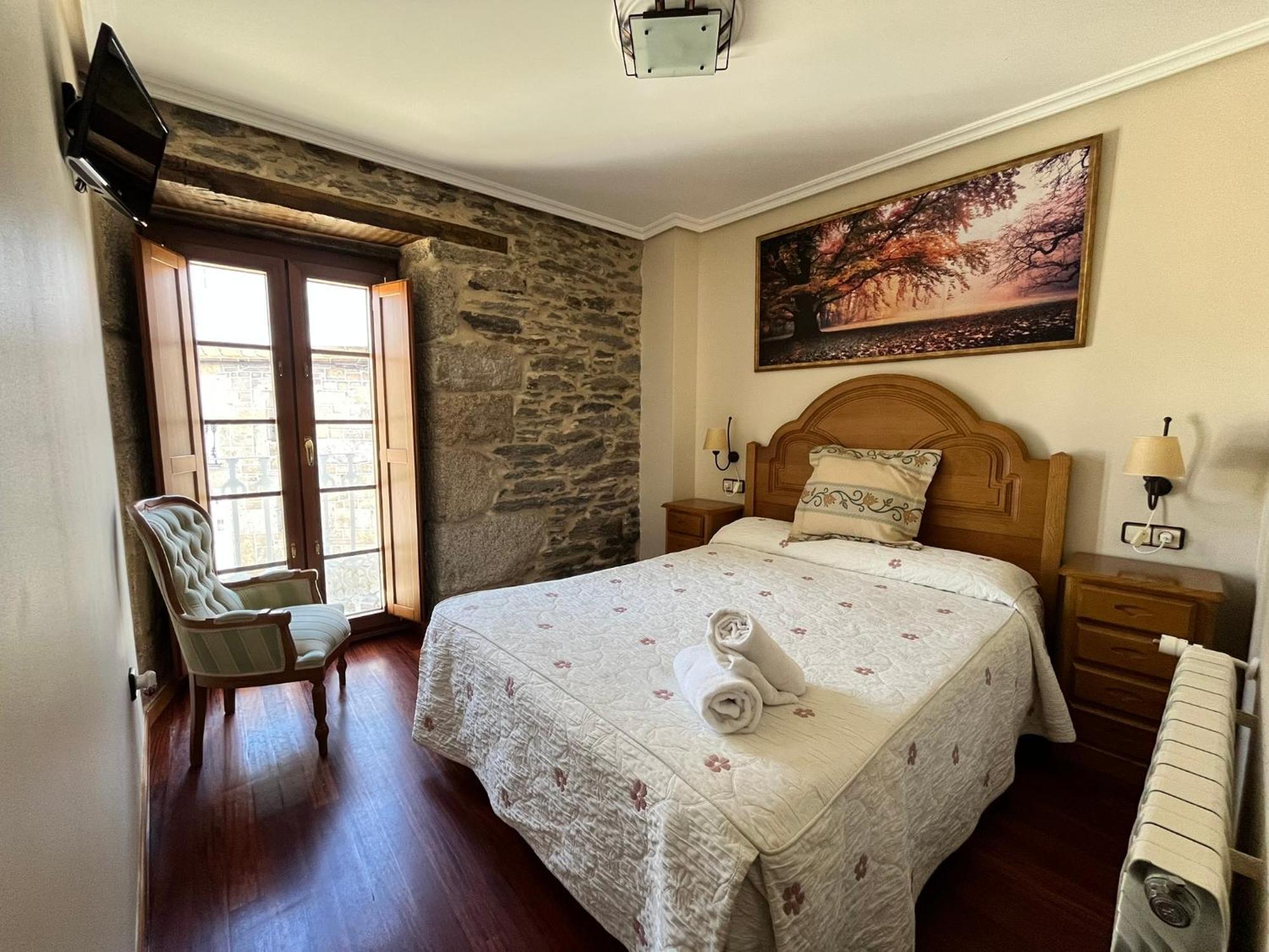 Hotel Caldelas Sacra-Pension Rustica 3 Estrellas Кастро-Кальделас Экстерьер фото